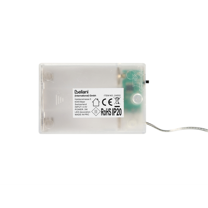 Beliani - VEJLESO - LED-decoratie set van 3 - Goud - Metaal