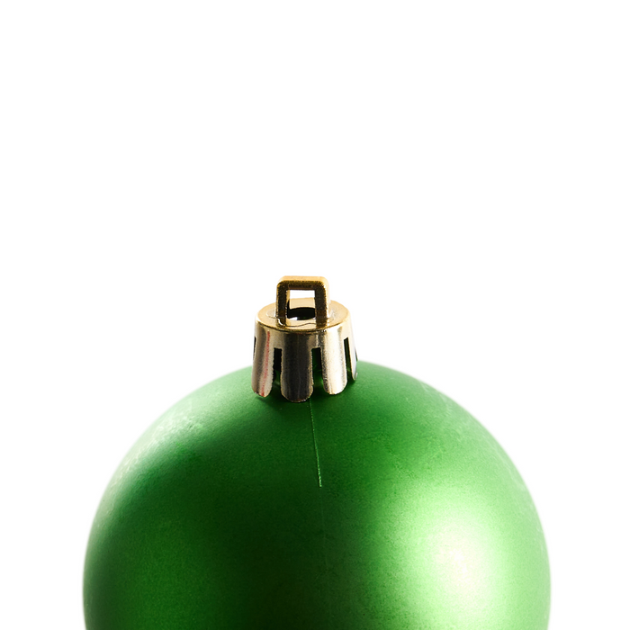 Beliani - VANERN - Set van 100 kerstballen - Meerkleurig - Synthetisch