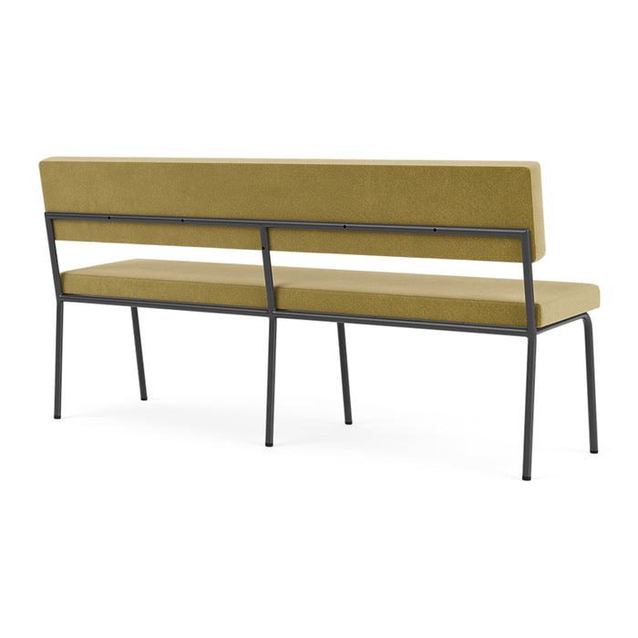 FÉST Monday 2-zits Eetkamerbank - Royal - Pistache / Black