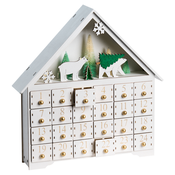 Beliani - MJOSA - LED kerstdecoratie - Wit - Multiplex