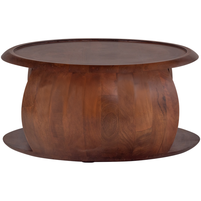 WOOOD Cole Salontafel - Mango Hout - Bruin - 36x72x72