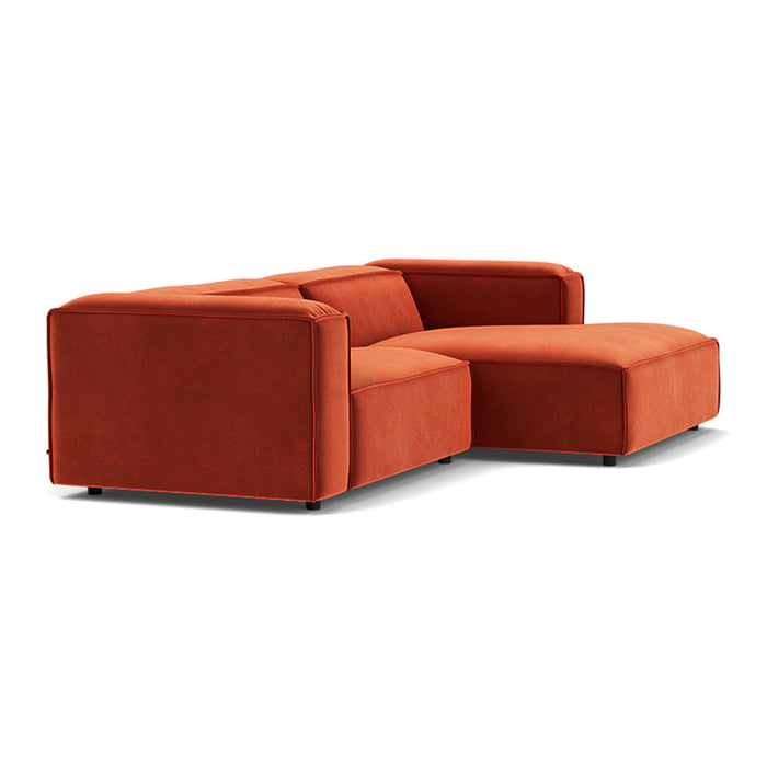 FÉST Dunbar Hoekbank met Chaise Longue - Royal / Saffron