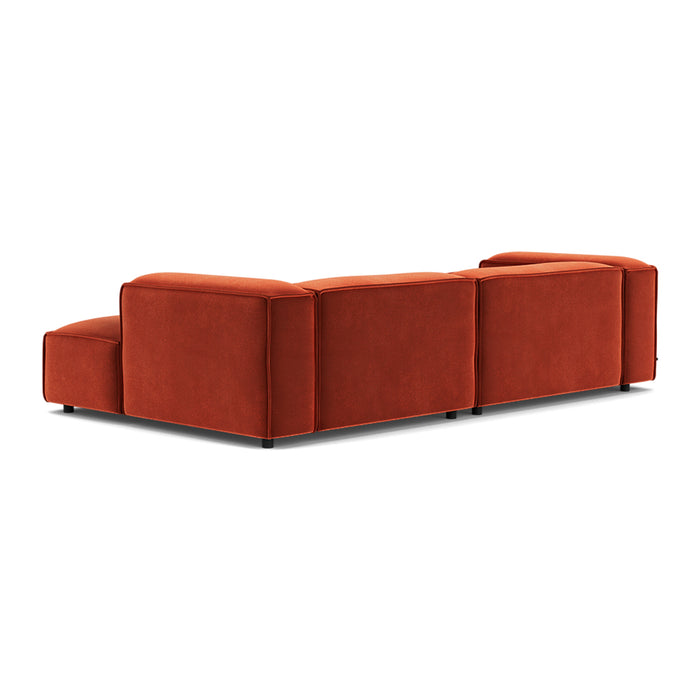 FÉST Dunbar Hoekbank met Chaise Longue - Royal / Saffron