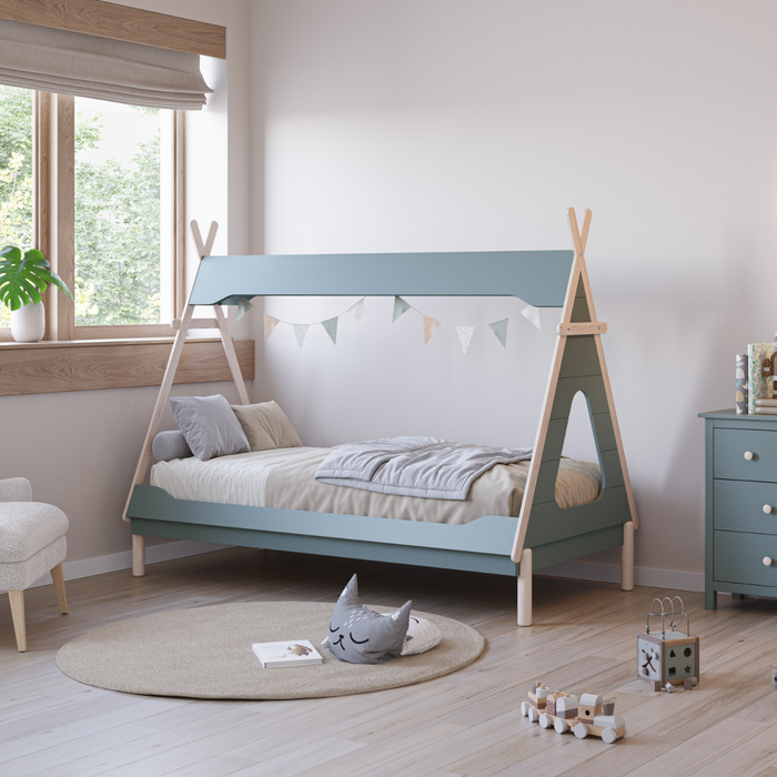 Calicosy - LOU-bed - B205,6 cm - Wit