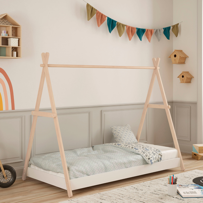 Calicosy - ELIOTT-bed - B209,4 cm - Wit