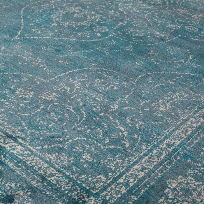 Dutchbone Rugged Vloerkleed 200 x 300 cm - Blauw