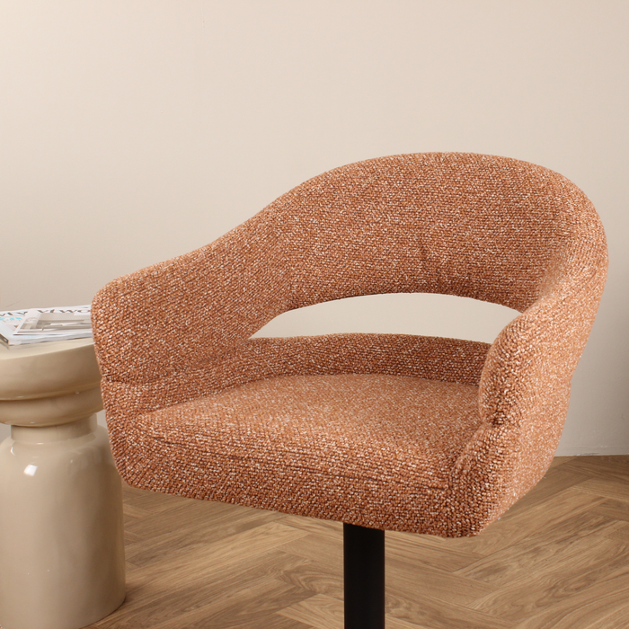 DS4U Mila terugdraai stoel - roestbruin