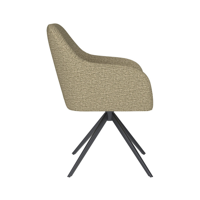 Puur Joanne draaistoel metaal - groen