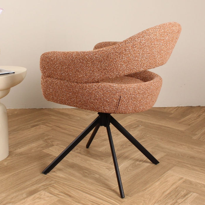 DS4U Bibi terugdraai stoel - roestbruin