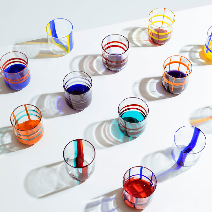 Ichendorf Milano Gesti Watergla - Turquoise / Oranje