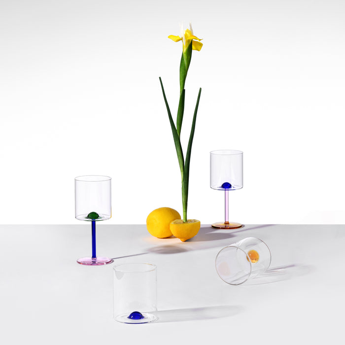 Ichendorf Milano Luna Wijnglas - Roze