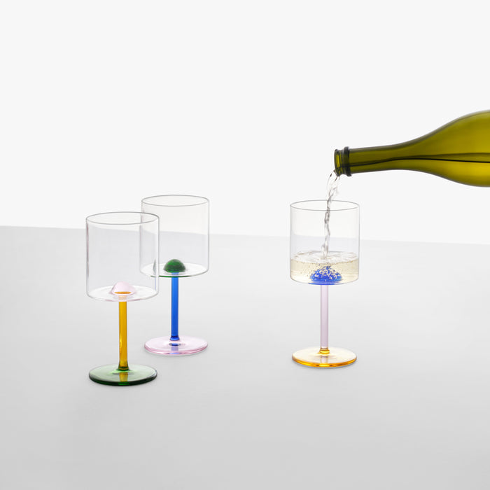 Ichendorf Milano Luna Wijnglas - Blauw