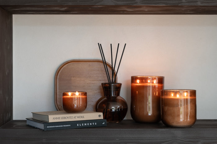 J-Line geurkaars Li-ly Land - was - bruin - small - 30U