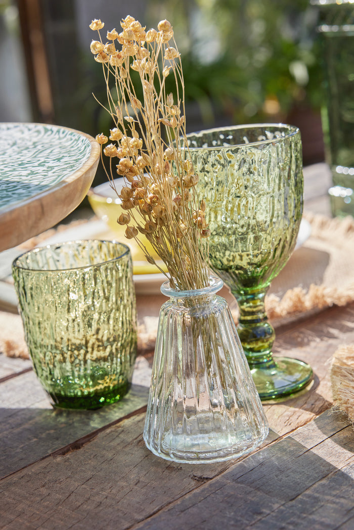 J-Line glas Vera - glas - groen