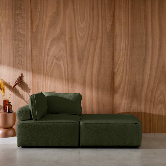 sweeek - Fauteuils boucléstof 1 zitplaats (set van 2)