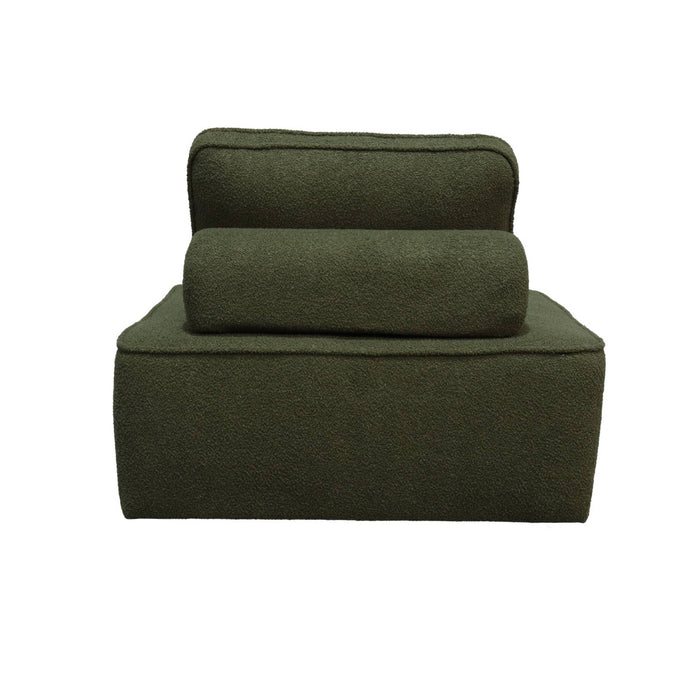sweeek - Fauteuil boucléstof 1 zitplaats