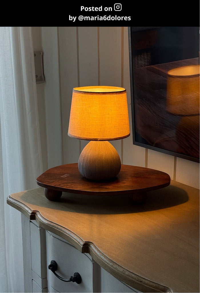 Lucide RAMZI Tafellamp - Bruin