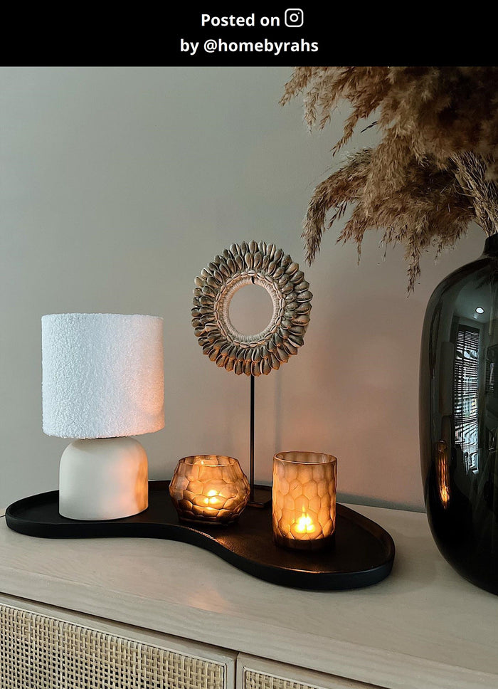 Lucide WOOLLY Tafellamp - Beige