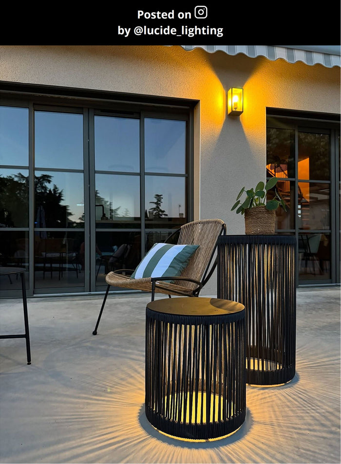 Lucide PINGI Vloerlamp - Zwart