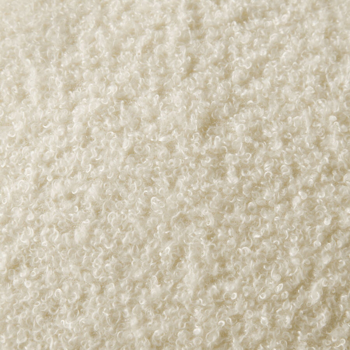 tectake® Stoel Scandi gestoffeerd, bouclé stofper stuk