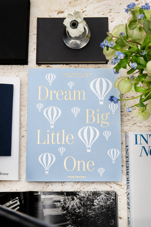 Printworks Baby Album - Dream Big Little One - Lichtblauw