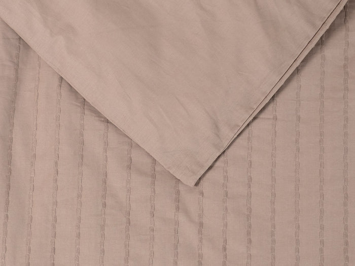 LINNICK Dekbedovertrek Katoen Renforcé Estina - sand