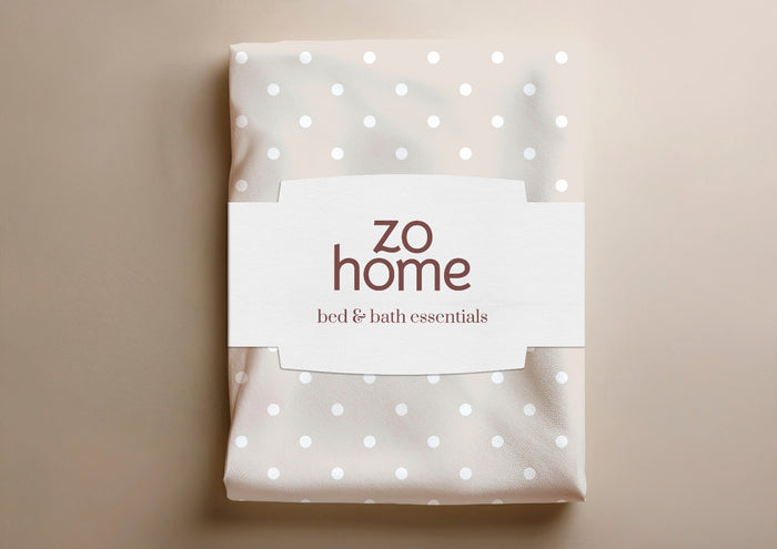 Zo Home Dekbedovertrek Katoen Punta di Cotone - warm sand