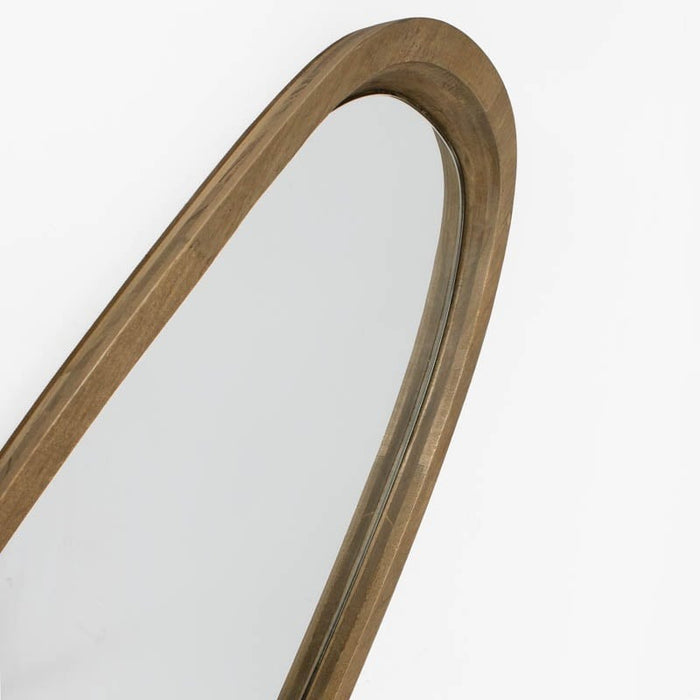 Vtw Living - Spiegel Hout Organisch - Asymmetrisch - 29 x 3.5 x 84 cm