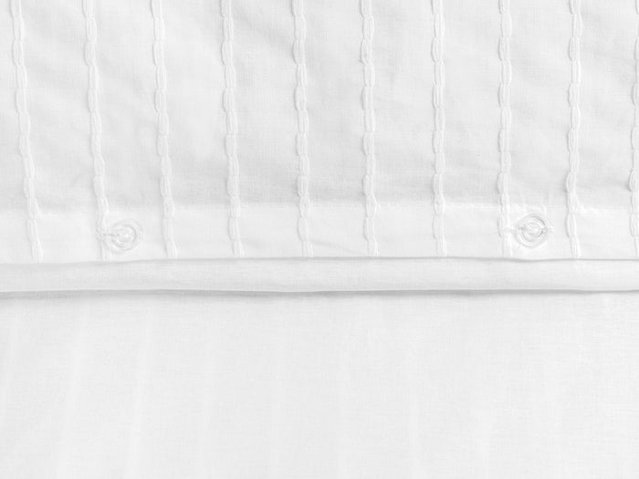 LINNICK Dekbedovertrek Katoen Renforcé Estina - off white
