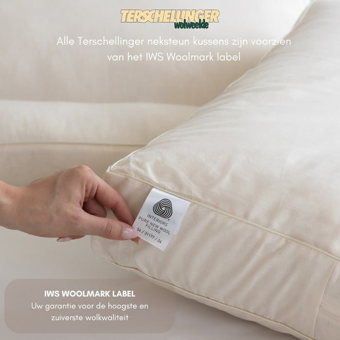 Terschellinger Wolweelde - Wol Kussen- 60x70cm