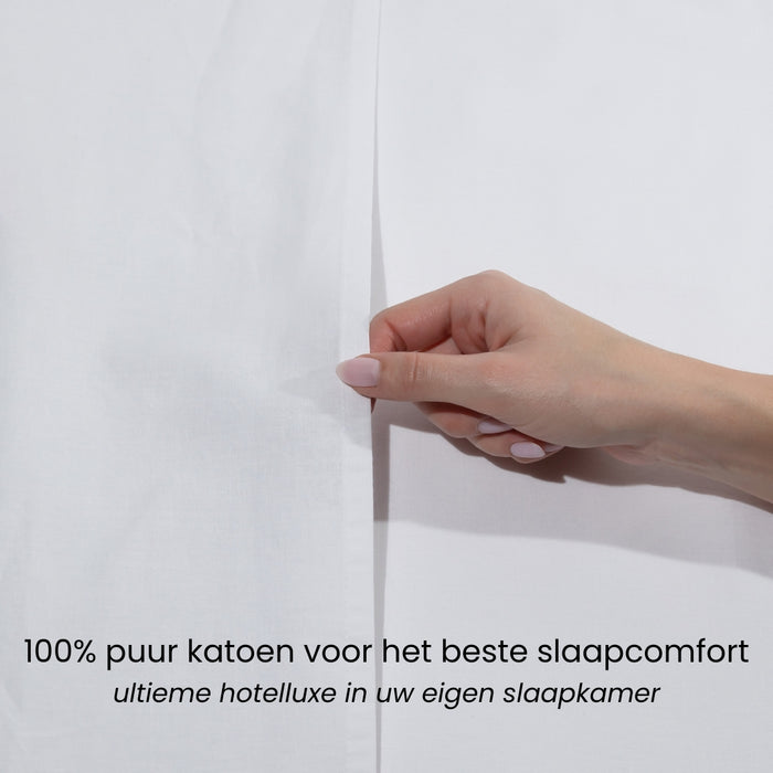 Superieur - Kussensloop - Wit - Standaard kussen