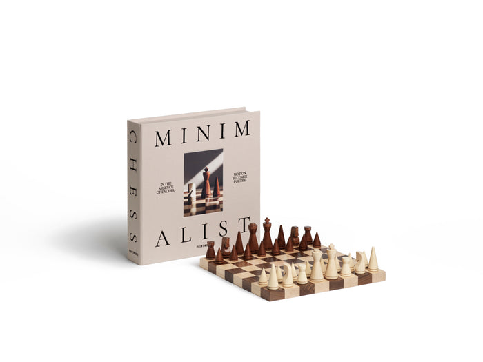 Printworks Spel - Chess Wood - The Minimalist