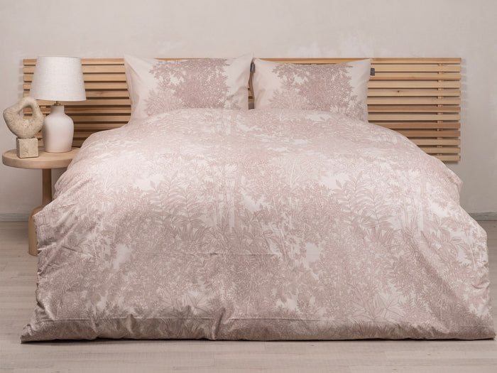 LINNICK Dekbedovertrek Katoen Renforcé Ramina - beige