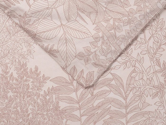 LINNICK Dekbedovertrek Katoen Renforcé Ramina - beige