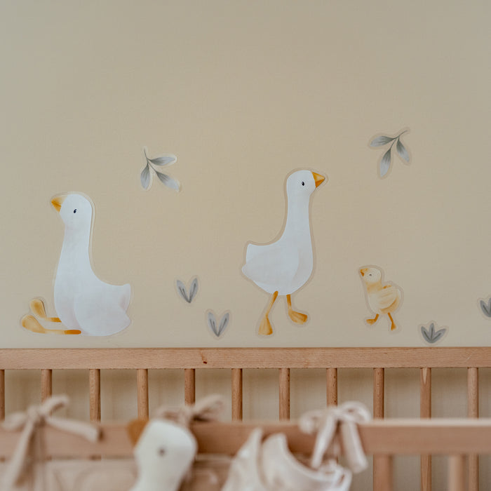 Little Dutch Little Goose Muurstickers - 29.7x21cm - Dieren en Ganzen