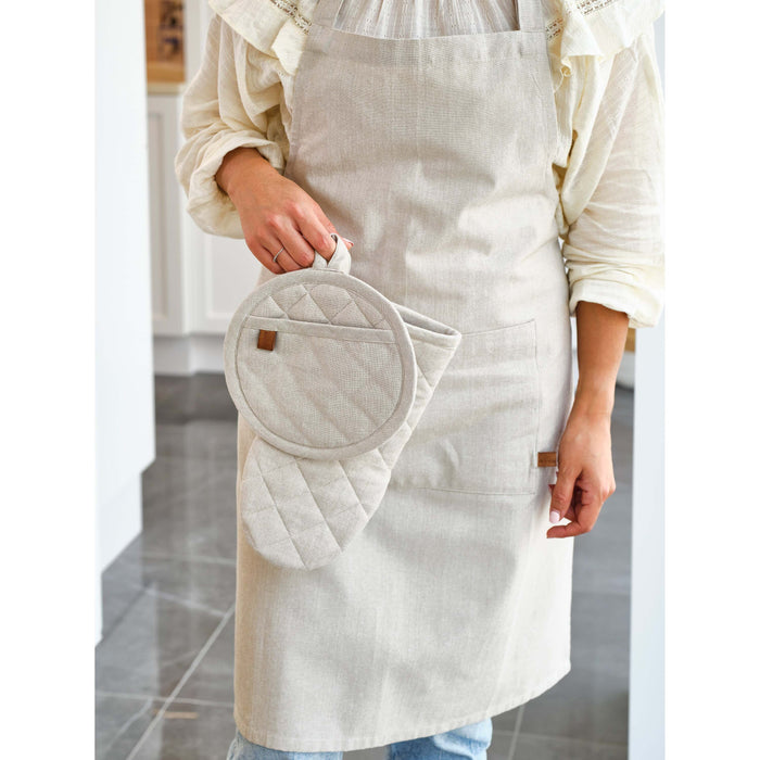 Cosy & Trendy Keukenschort Stoff Sand