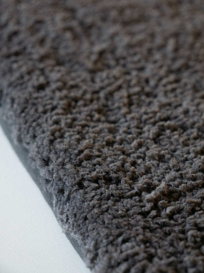 Atlas Badmat Caviar | 70 x 120 cm | Grijs | Polyester