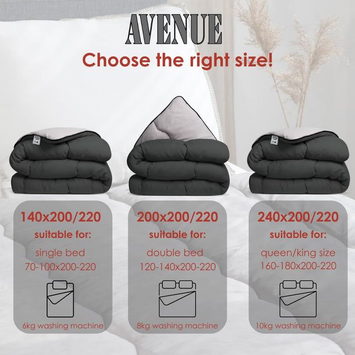 Avenue - Microvezel All-Year Dekbed - 140x200cm