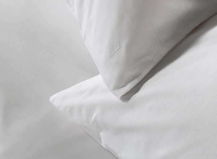 Yellow Dekbedovertrek Katoen Suites Casablanca - blanc de blanc