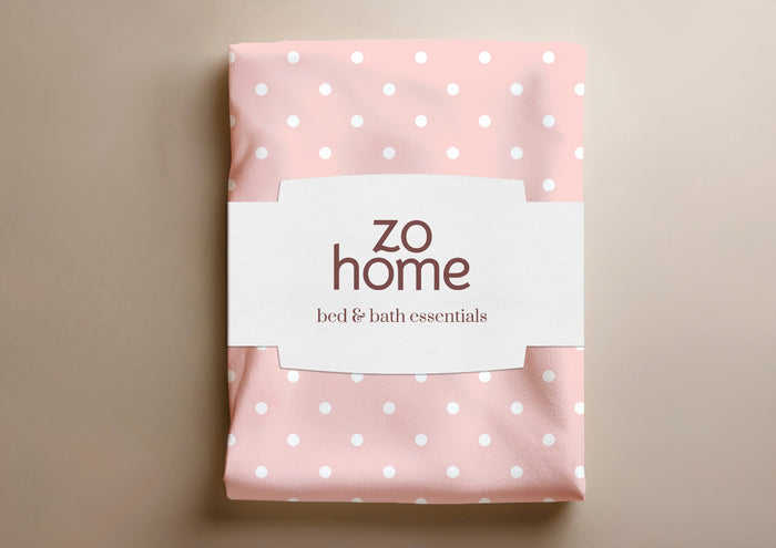 Zo Home Dekbedovertrek Katoen Punta di Cotone - crystal pink