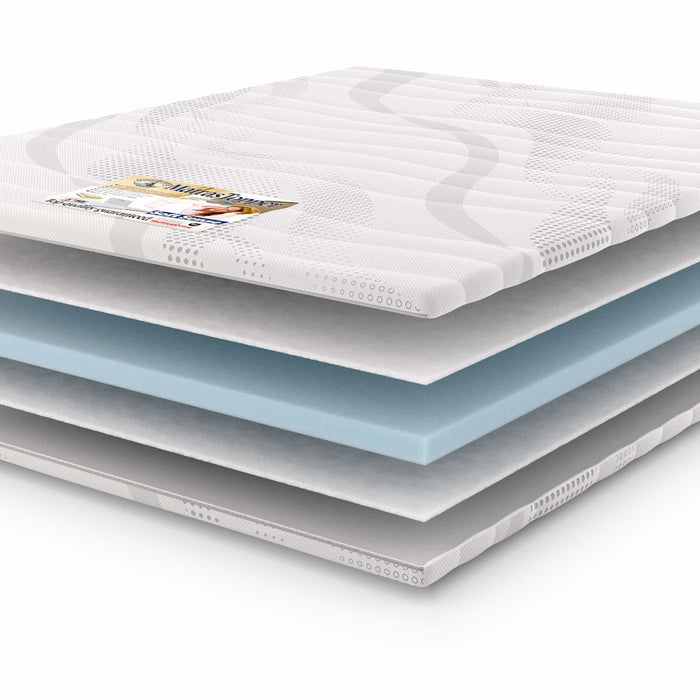 H&D Soft Sense - Koudschuim Topmatras - 140x220cm