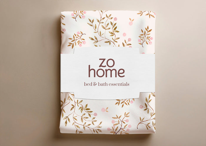 Zo Home Dekbedovertrek Katoen Fico - warm sand