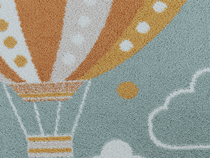 by fonQ Balloon Vloerkleed 120 x 170 cm - Blauwgrijs