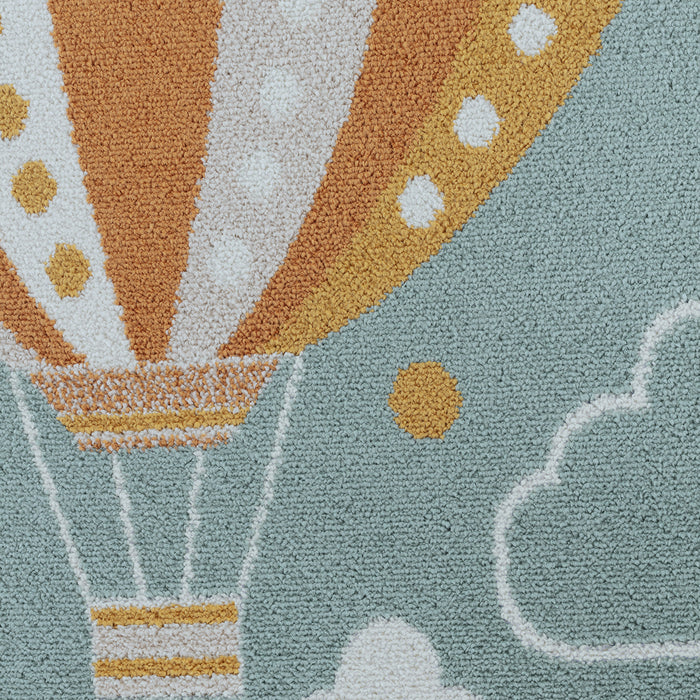 by fonQ Balloon Vloerkleed 160 x 213 cm - Blauwgrijs