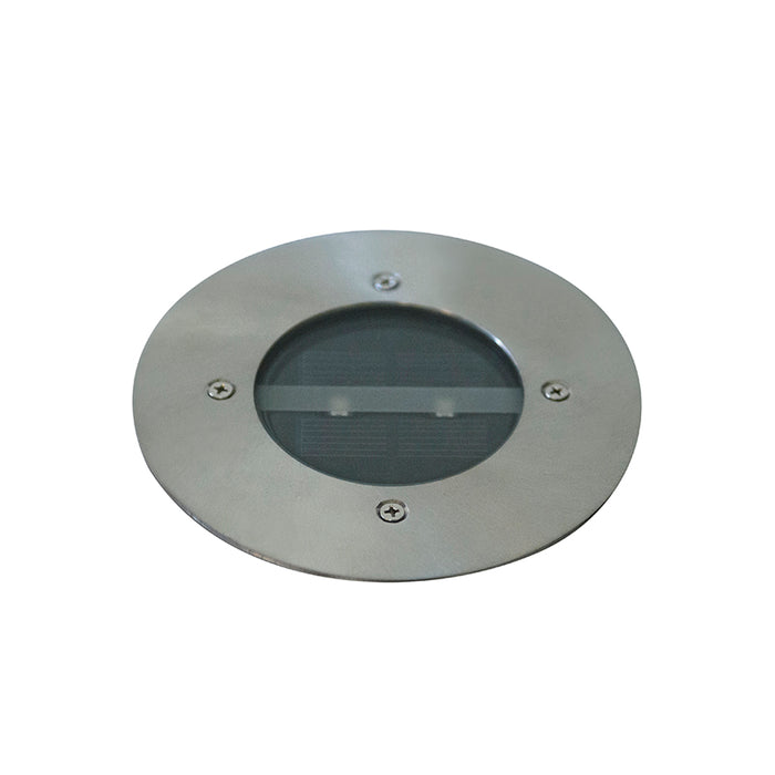 QAZQA Set van 5 moderne grondspots staal IP44 solar - Tiny