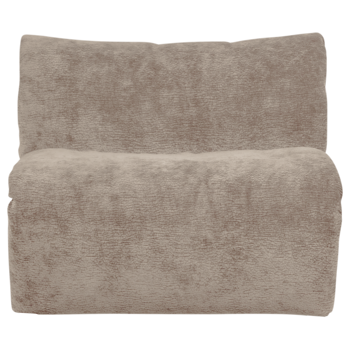 WOOOD Baggy 1-Zits Element - Zand - 3D Chenille - 81x91x101