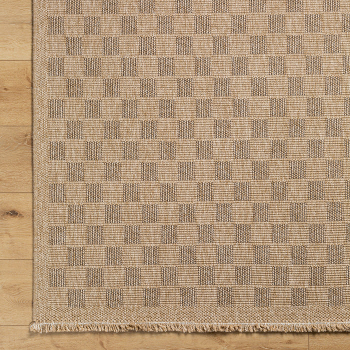 by fonQ Block Vloerkleed 200 x 275 cm - Lichtbeige