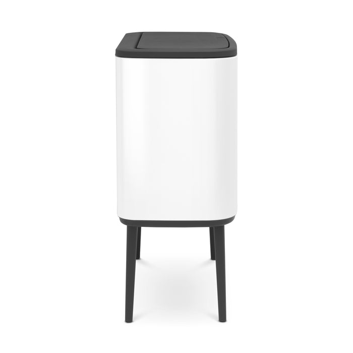 Brabantia Bo Touch Bin Afvalemmer 3 x 11 L - Wit