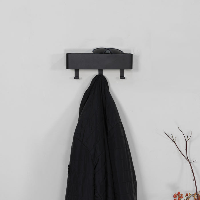 Spinder Design Dax Play 3 Wandkapstok H 12 cm - Zwart