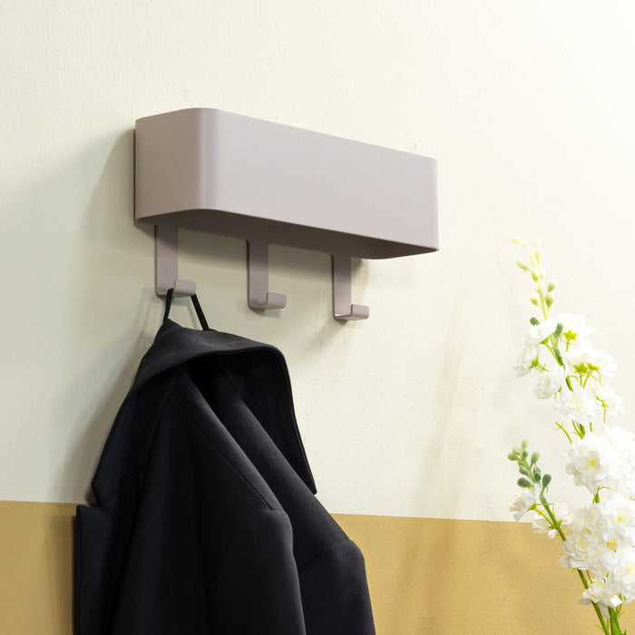 Spinder Design Dax Play 3 Wandkapstok H 12 cm - Silky Taupe